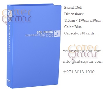 Business Card folder www.caterqatar.com