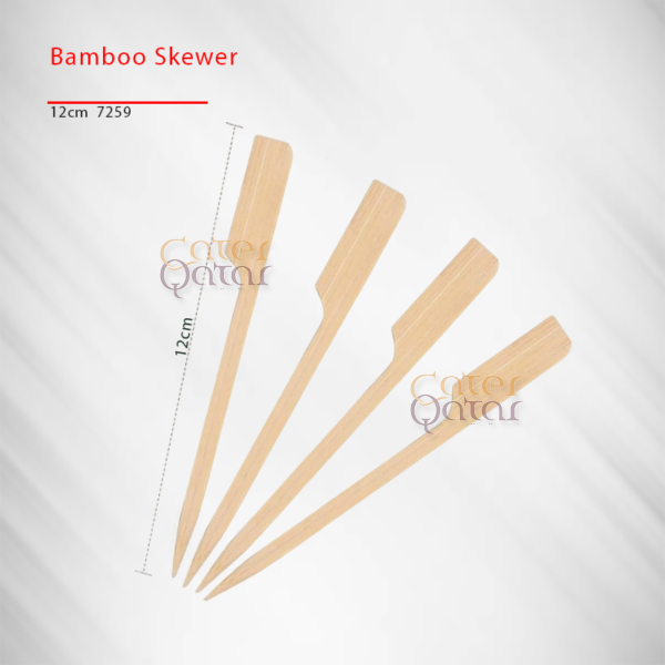 BAMBOO SKEWER 12CM FLAG 100s BS12F COVER