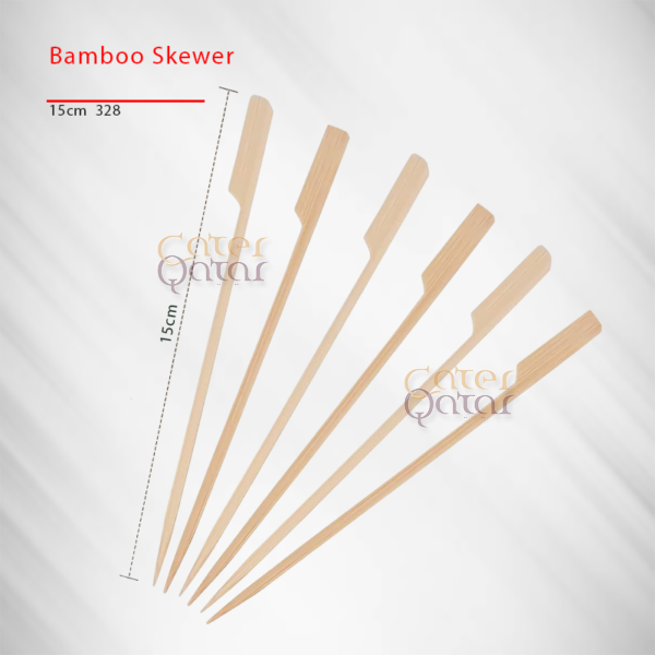 BAMBOO SKEWER 15CM FLAG 100s BS15F COVER