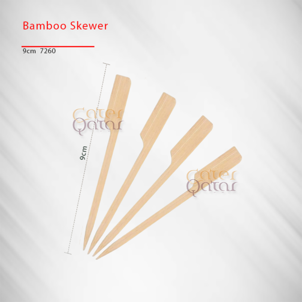 BAMBOO SKEWER 9CM FLAG 100s BS09F COVER