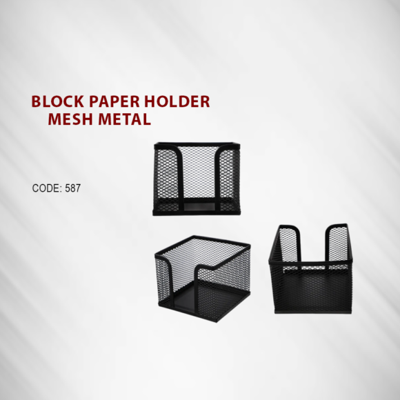 BLOCK PAPER HOLDER MESH