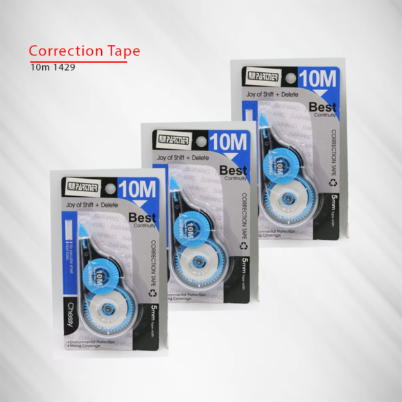 CORRECTION TAPE 10M-5MM CT810 PARTNER