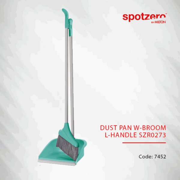 Dust pan long handle