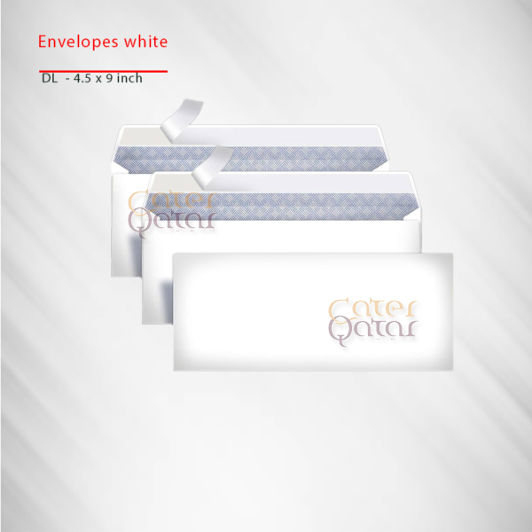 Envelope white DL 4.5x9.