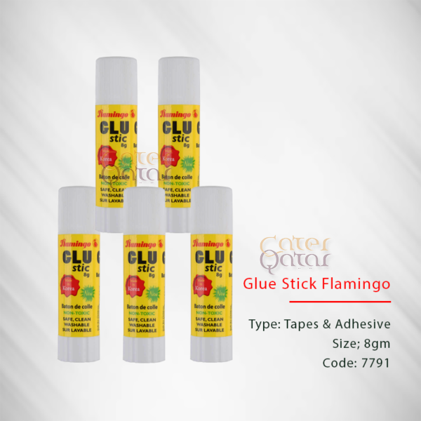 GLUE STICK 8GM FLAMINGO