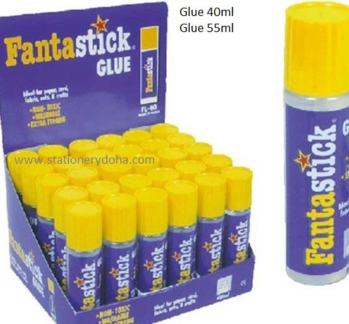 Glue ml-Liquid Glue www.stationerydoha.com