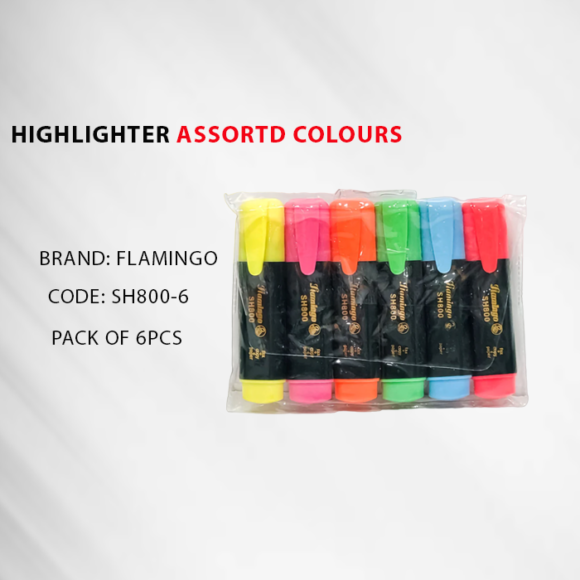 HIGHLIGHTER 6PC FLAM