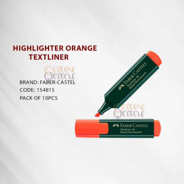 HIGHLIGHTER ORANGE FABER CASTEL