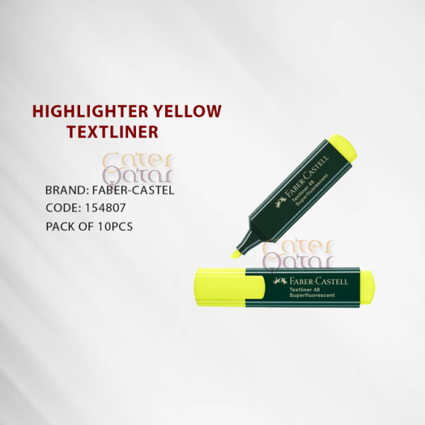 HIGHLIGHTER YELLOW FABER CASTEL