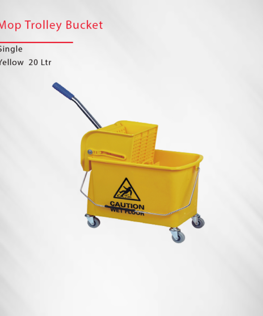 Mop bucket trolley Single with wringer 24L-4368