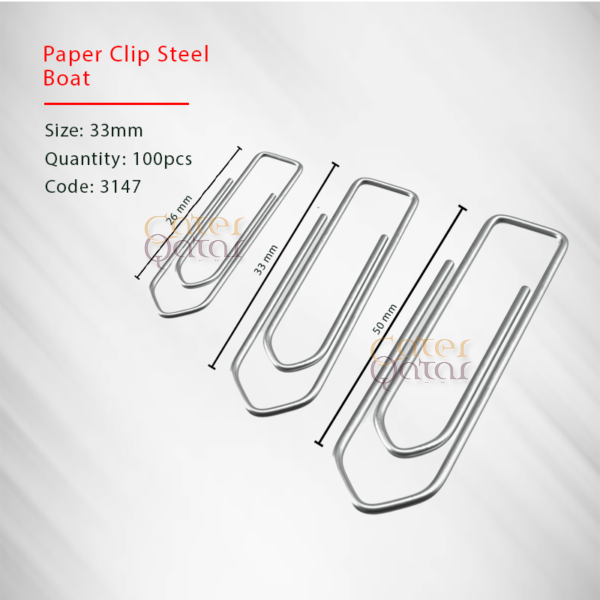 PAPER CLIP 33MM BOAT