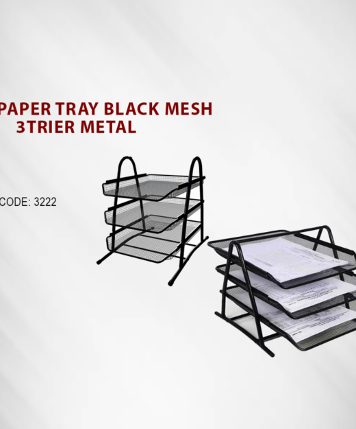 Paper tray 3trier mesh.