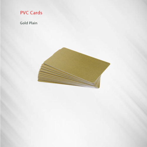 بطاقات PVC الذهبية PVC Cards Gold