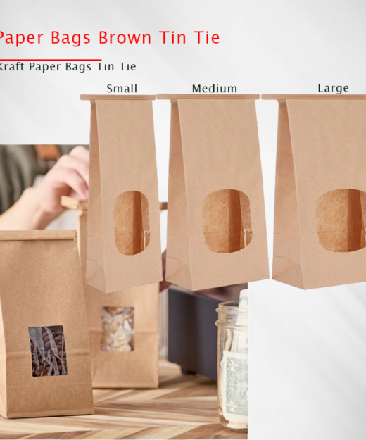 aper Bag Brown Tin Tie Kraft Paper Bags www.caterqatar.com