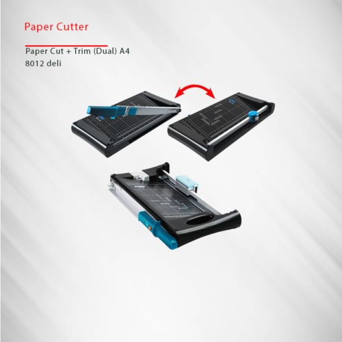 Paper Cutter A4 Dual DC-10 قاطعة ورق مزدوجة وأداة تشذيب