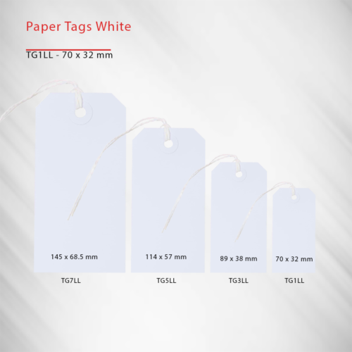 Paper Tag white www.caterqatar.com