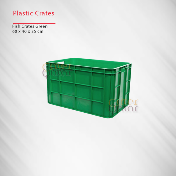 Plastic Fish Crates FC6040GN