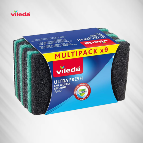 SCOURING PAD GREEN 30x9s VILEDA.