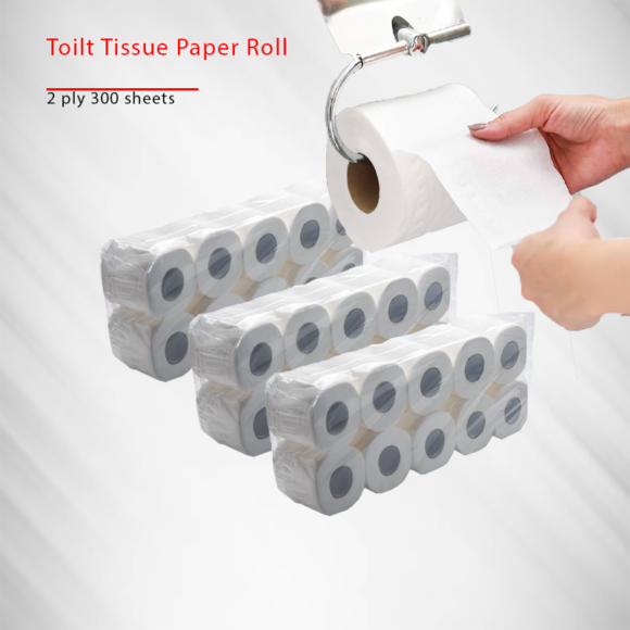 Toilet paper tissue roll 300