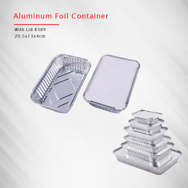 Aluminum Container 8389