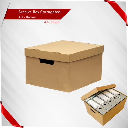 Corrugated Archive Box A3 in Qatar