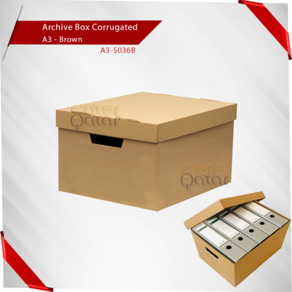 Corrugated Archive Box A3 in Qatar