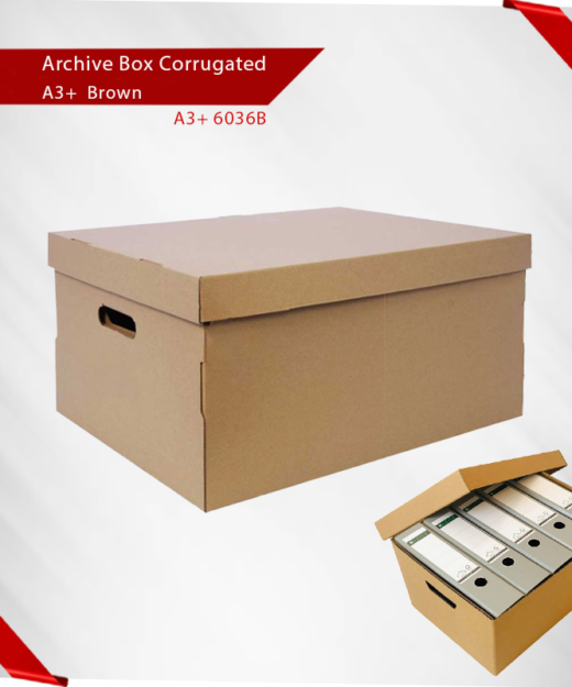 Corrugated Archive Box A3+ in Qatar