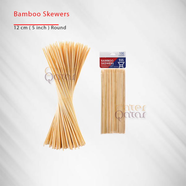 bamboo skewers 12cm