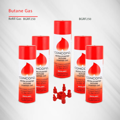 إعادة تعبئة ولاعة غاز البوتان Butane gas cartridge Blue BGRD190
