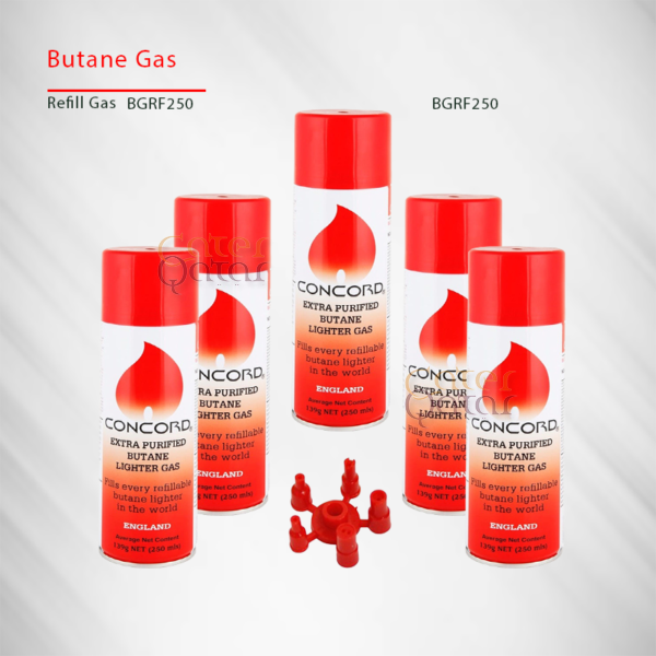 إعادة تعبئة ولاعة غاز البوتان Butane gas cartridge Blue BGRD190