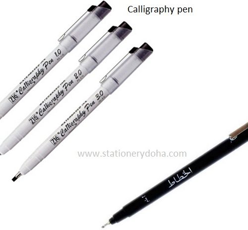 Calligraphy pen doha www.stationerydoha.com