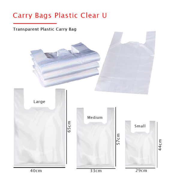 SHOPING BAG CLEAR QATAR