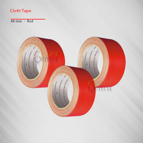 cloth tape 48mm red