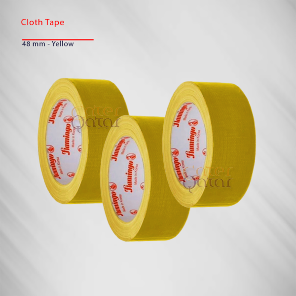 cloth tape 48mm yellow