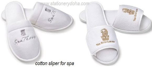 Terry Cotton Slippers Close Toe – Cater Qatar
