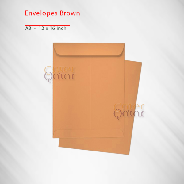 envelope brown A3 12X16