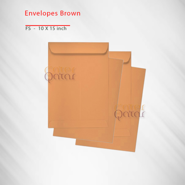 envelope brown FS 10X15