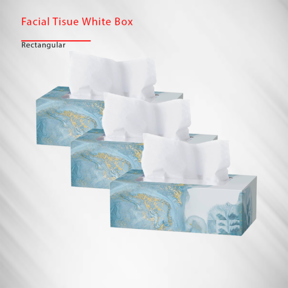 facial tissue white Rectangular 200s