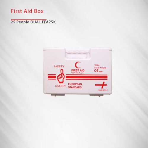 FIRST AID KIT BOX 25 WHITE