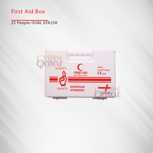 FIRST AID KIT BOX 25 WHITE