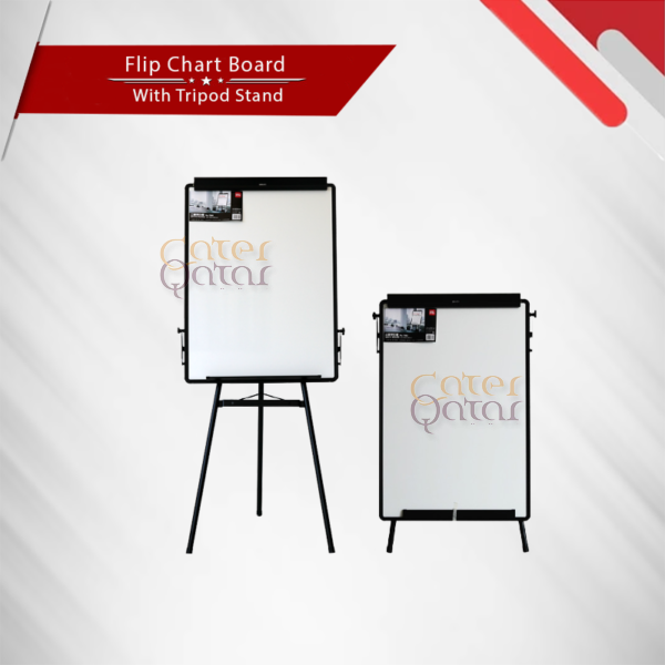 flip chart board tripod FCT1070 black - www.caterqatar.com