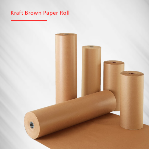 Recycled Brown Kraft Paper Roll Packaging and Moving Supplies in Qatar