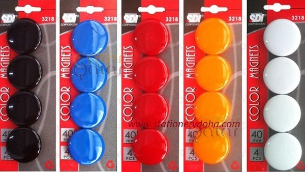 Magnet buttons www.staionerydoha.com