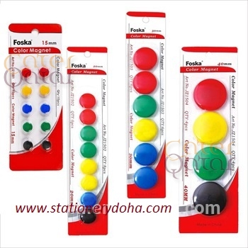 Magnet buttons www.staionerydoha.com
