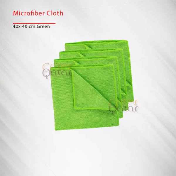 microfiber cloth green