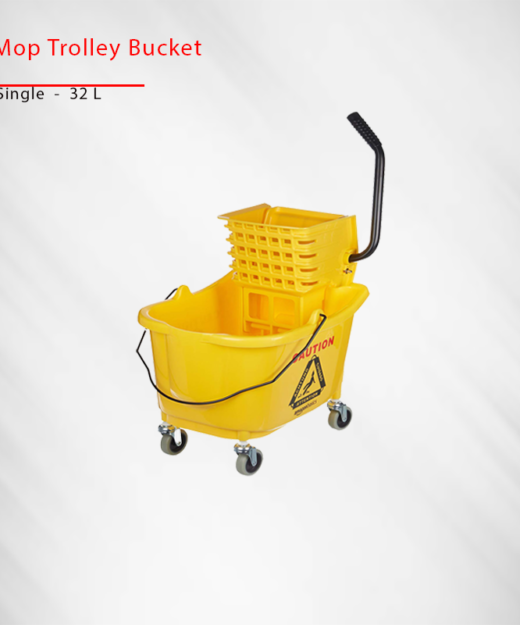 Mop bucket trolley Single with wringer 32L-506