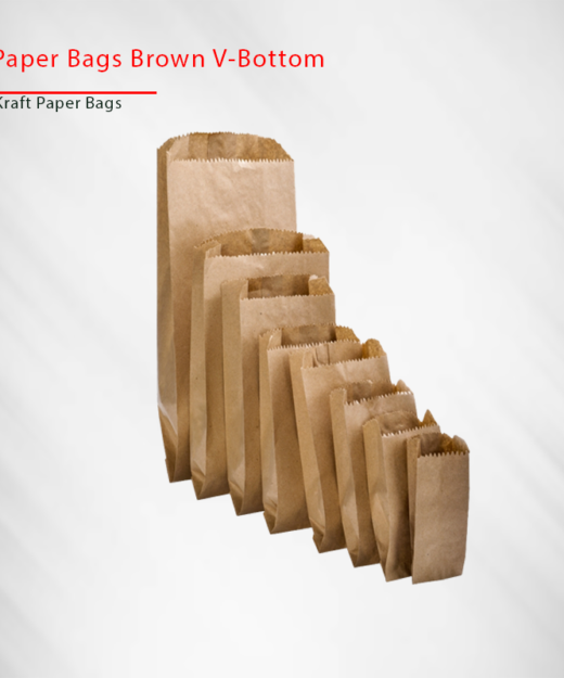 Paper Bag Brown V-Bottom