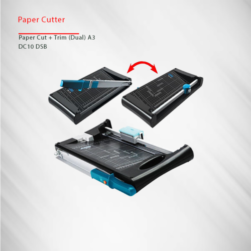 Paper Cutter A3 Dual DC-20 قاطعة ورق مزدوجة وأداة تشذيب