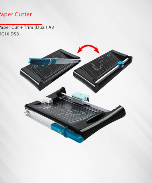 Paper Cutter A3 Dual DC-20 قاطعة ورق مزدوجة وأداة تشذيب