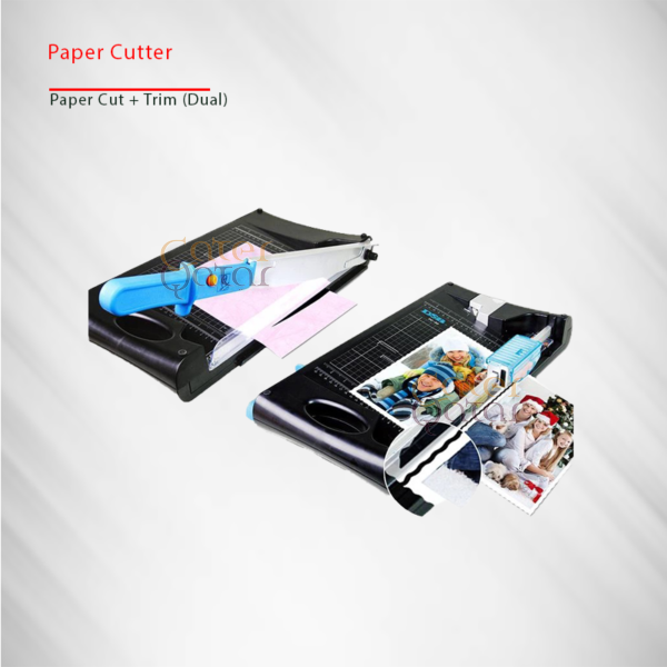 قاطعة ورق مزدوجة وأداة تشذيب Cutter and Trimmer